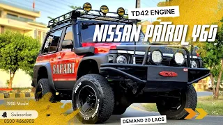 Nissan Patrol 3 Door Y61 TD42 Engine Model 1988 |Detailed Video Review| 4x4 Motors 0300 4666903