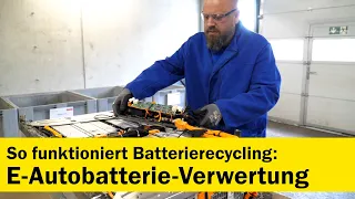 E-Auto-Batterien - so funktioniert Recycling | ÖAMTC