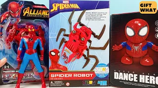 Spider Man Fun Collection and DIY Robot Spider 【 GiftWhat 】