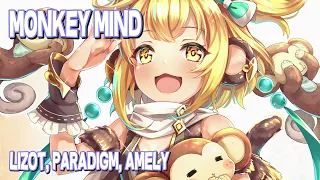 Nightcore - Monkey Mind (LIZOT, Paradigm, AMELY) (Lyrics)