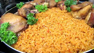 HOW TO COOK JOLLOF RICE NIGERIAN| HOW TO COOK PARTY JOLLOF RICE AT HOME