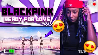 AMERICAN FIRST TIME reacting to BLACKPINK- Ready For Love