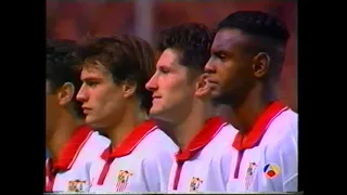 Sevilla FC - Olympiacos FC (Dieciseisavos Ida UEFA Cup 1995/1996)