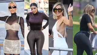 Khloé and Kim have apparently removed their implants and reduced their buttocks and curves 😱😳