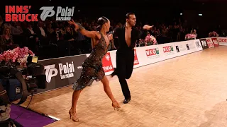 Dorin Frecautanu & Marina Sergeeva (UK) - Samba Latin Dance | Innsbruck World Masters 2023