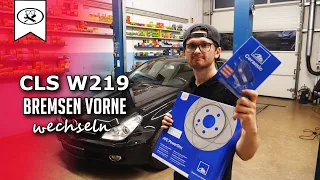 MB CLS W219 Bremsen Vorne wechseln | W219 Change front brake | VitjaWolf | Tutorial