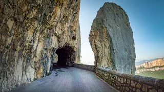 Driving the Col de la Machine & Combe Laval, France