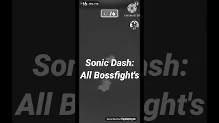 Sonic Dash: All Bosses (Eggman and Zazz only) and playing with Metal Sonic and Tails Nine