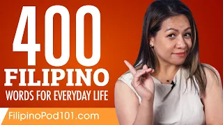 400 Filipino Words for Everyday Life - Basic Vocabulary #20