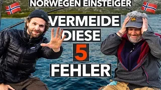 5 häufigsten FEHLER von 🇳🇴NORWEGEN-ANGLERN 🎣| mit RAINER KORN