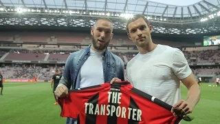 Ed Skrein (The Transporter) very impressed by the OGC Nice fans