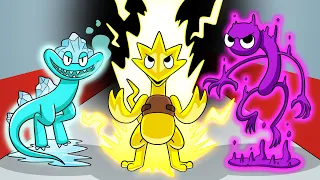 RAINBOW FRIENDS Become ELEMENTAL?! (Cartoon Animation)