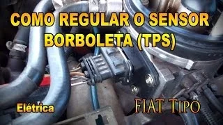 Fiat Tipo - Como regular o Sensor Borboleta (TPS) - Pesterenan