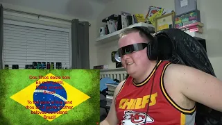 Hino Nacional Brasileiro, Brazil national anthem, Reaction