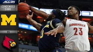 Michigan vs. Louisville Condensed Game | 2019-20 ACC Men's Basketball