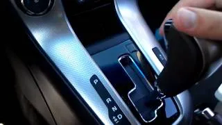 Chevy Cruze   Manual Transmission Mode