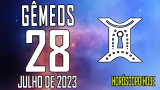 👀 𝐐𝐮𝐚𝐥 𝐒𝐮𝐫𝐩𝐫𝐞𝐬𝐚 𝐕𝐨𝐜ê 𝐓𝐞𝐫á 𝐇𝐨𝐣𝐞 🎉Horoscopo Do Dia De Hoje Gêmeos♊28 de Julho 2023