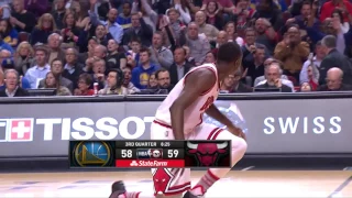 Chicago Bulls beat Golden State Warriors 94-87 - 2/3/17 - Full Game Highlights