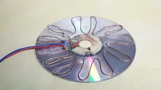 Free Energy 100% , How make solar cell from CD flat - At Home