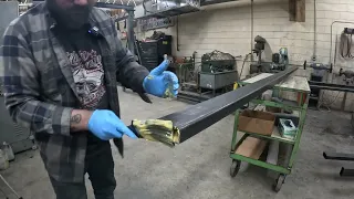 Ever wonder how I bend 2 x 4 x .188 frame rails?