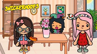 Snicker Hoops MOVES into MODERN MANSION with the SPARKLIES | TOCA BOCA Games to Play