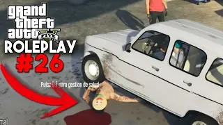 GTA V ROLEPLAY #26 APUÑALO Y PISO CON EL COCHE AL GITANO!