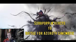 Sodapoppin Watches World of Warcraft: Battle for Azeroth Cinematic Trailer