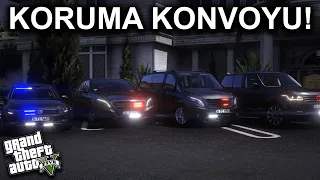 GTA 5 ROLEPLAY #1 - EKİBİ ZİYARETE GİTTİK - BAŞKAN KORUMA KONVOYU