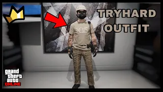 GTA 5 ONLINE - COOL MALE TRYHARD OUTFIT TUTORIAL (NO TRANSFER )