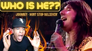 *FIRST TIME HEARING* JOURNEY - DONT STOP BELIEVIN' (Escape Tour 1981: Live In Houston) | REACTION