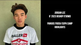 Jordan Lee - 2023 PG - Pangos 2020