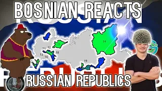 Bosnian react to Geography Now - RUSSIAN REPUBLICS