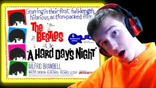 Teenager Reacts to A Hard Day's Night (Beatles Movie)