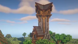Minecraft Wizard Tower Tutorial