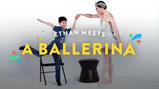 Kids Meet A Ballerina (Ethan) | Kids Meet | HiHo Kids