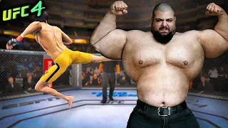 Invincible Iranian Hulk | Sajad Gharibi vs. Bruce Lee (EA sports UFC 4) - rematch