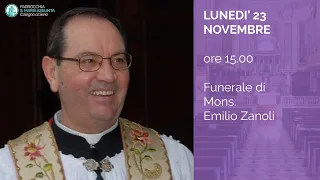FUNERALE DI MONS. EMILIO ZANOLI - Parrocchia Cologno al Serio