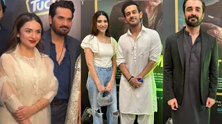 Gentleman Premier, Yumna zaidi and Humayun Saeed at gentleman drama premier