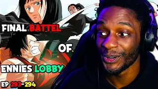 WE PACKED UP FAKE JIRAIYA... IT'S TIME FOR LUFFY VS ROB LUCCI!!! | OP Episodes 293-294 REACTION!! |