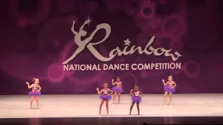 Bubble Bath- Small Group Dance 4 year old -Rainbow Competition