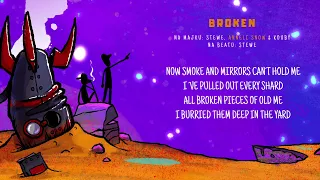 Koubý & Stewe - BROKEN (feat. Anneli Snow) (LYRICS VIDEO)