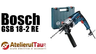 Bosch GSB 18-2 RE - Masina de gaurit cu percutie, 800 W - Prezentare&Test in sarcina