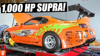 Building a Modern Day (Fast & Furious) 1994 Toyota Supra Turbo - Part 15 - DYNO DAY!