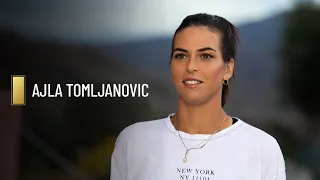 WTA x TopCourt Tutorial: Ajla Tomljanovic on how to hit the perfect backhand 👩‍🏫