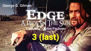 EDGE : A RIDE IN THE SUN - 3(last) | Western fiction by George G. Gilman | Translator: Zotea Pachuau