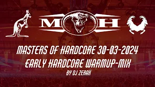 MASTERS OF HARDCORE 2024 – Masters of Early hardcore Warm-up mix by Dj Zerax