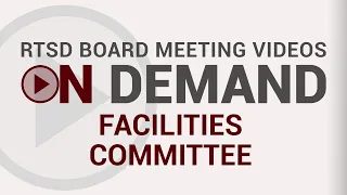 November 15, 2022 Facilities Committee Meeting