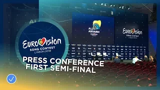 Eurovision Song Contest 2018 - Press Conference first Semi-Final