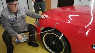 Ремонт вмятин без покраски BMW Z4