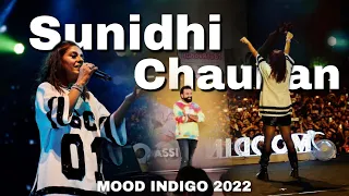 Sunidhi Chauhan live Performance || Mood Indigo, IIT Bombay 2022